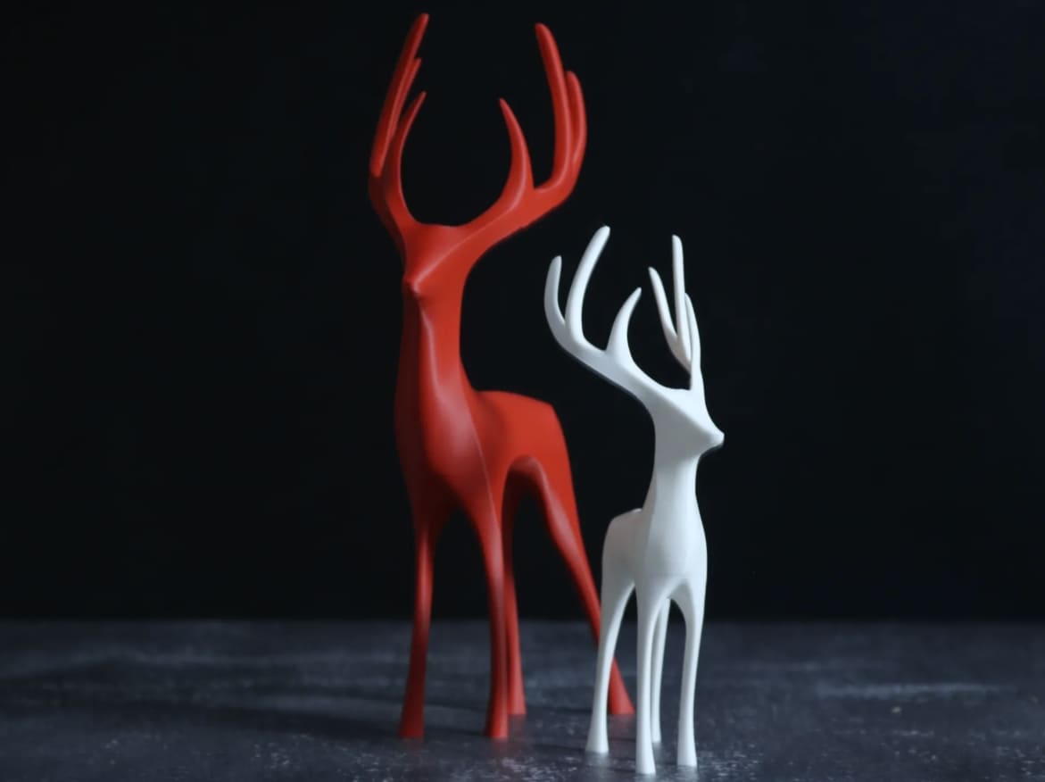 3d printed animals_deer